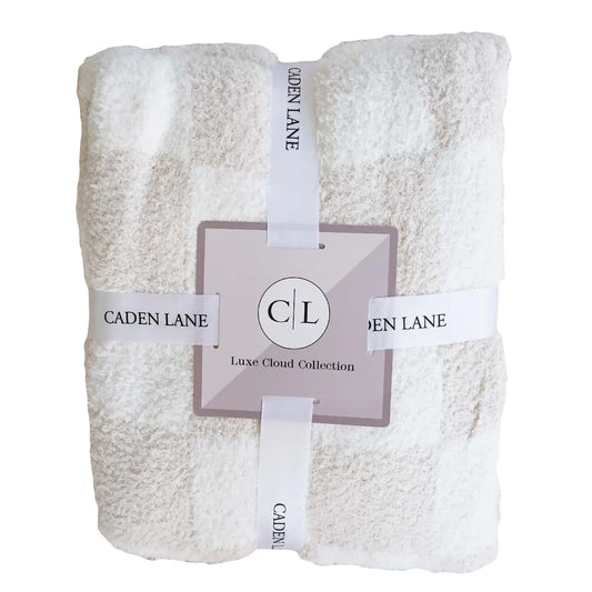 CuddleLane Luxe Blankets | Toffee Check