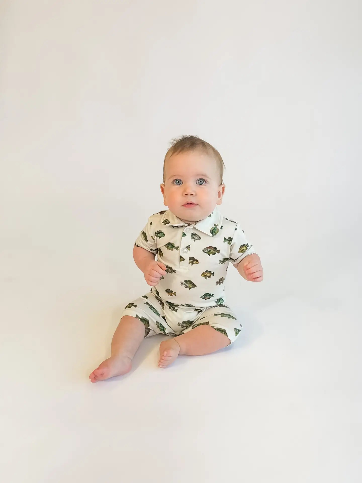 Lake Fish - Polo Romper