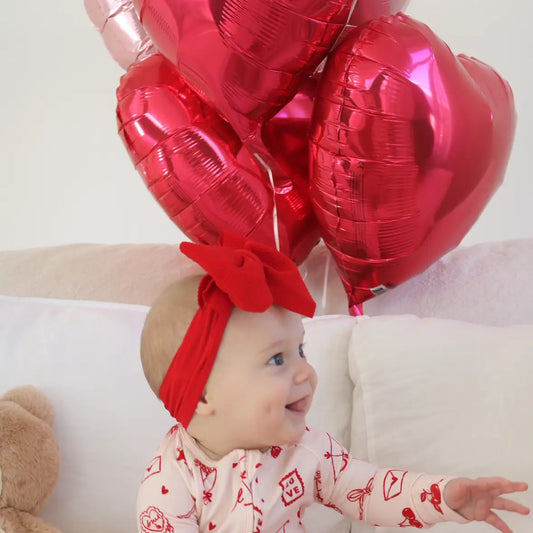 Love Letters Bamboo Zip Pajamas