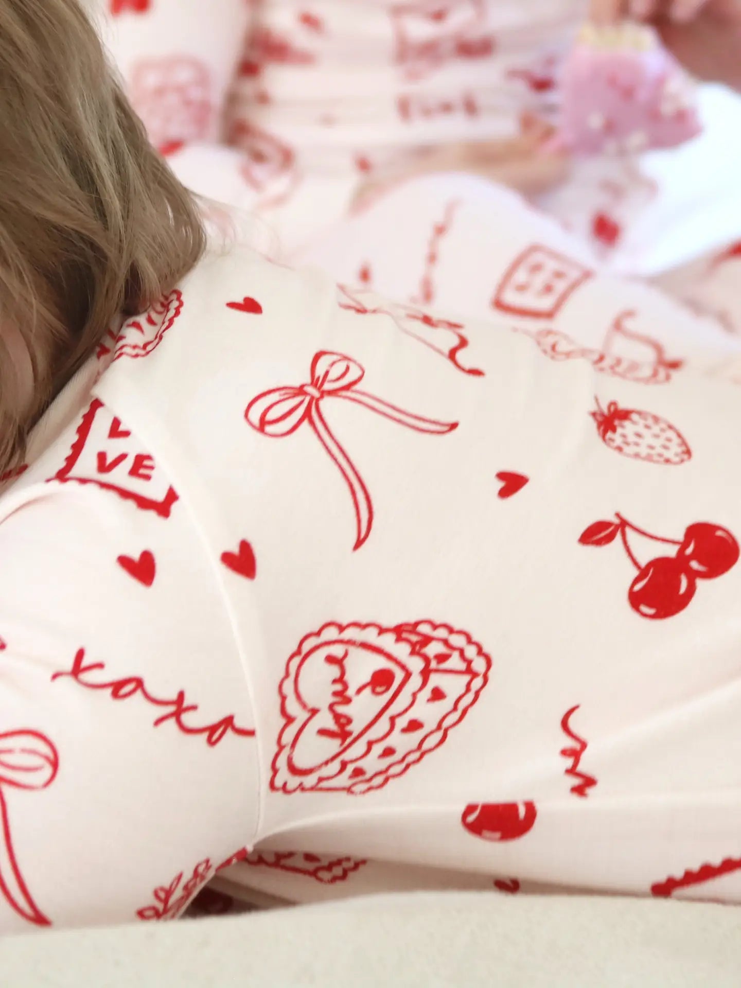 Love Letters Bamboo Zip Pajamas