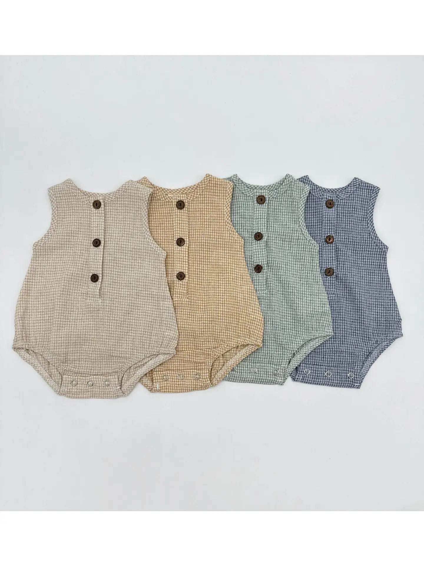 Marco Gingham Romper