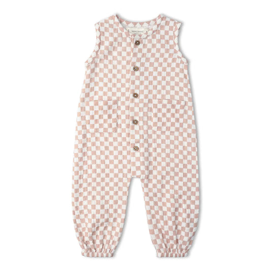 Organic Buttoned Jumpsuit