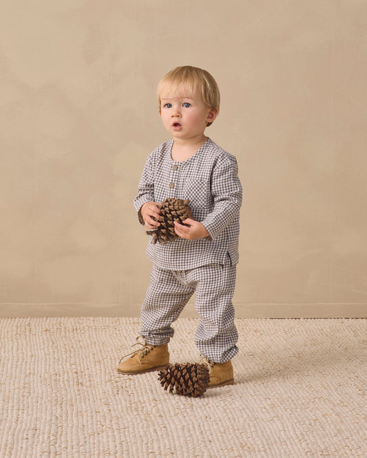 Rory Shirt Midnight Gingham