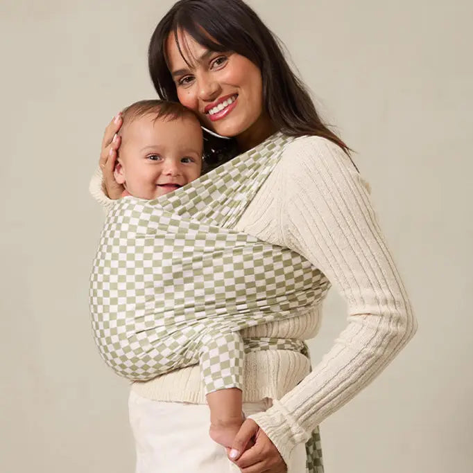 Sage Chequer Wrap