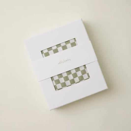 Sage Chequer Wrap