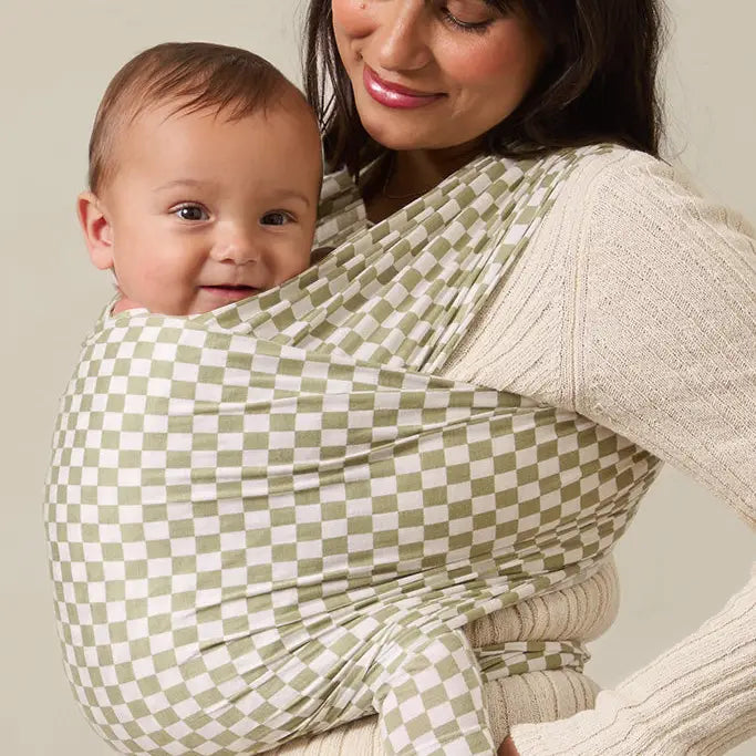 Sage Chequer Wrap