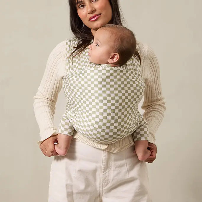 Sage Chequer Wrap