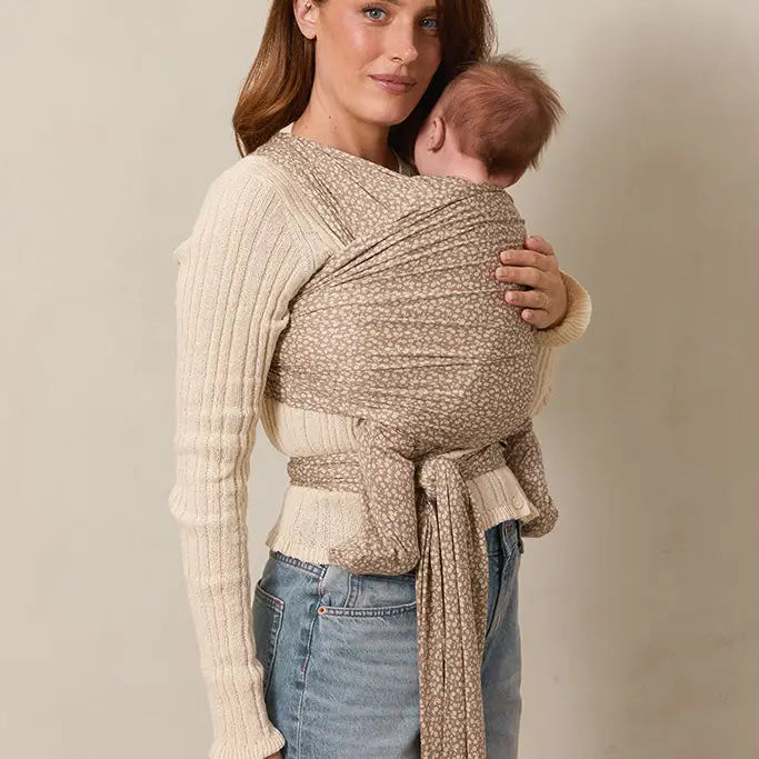 Cream Floral Wrap