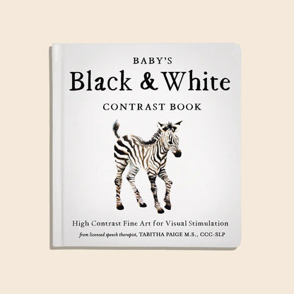 Black and White Contrast Book for Baby