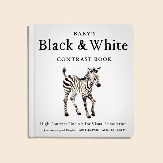 Black and White Contrast Book for Baby