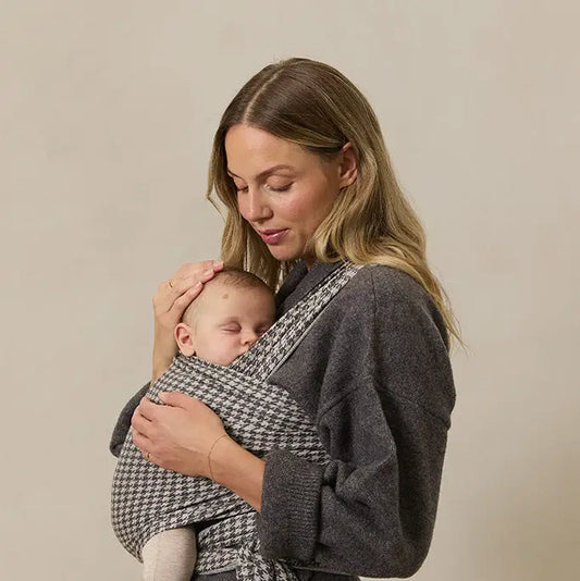 Stormy Houndstooth Wrap
