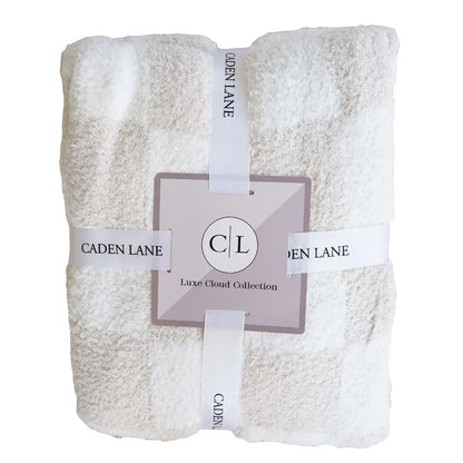 CuddleLane Luxe Blankets | Toffee Check