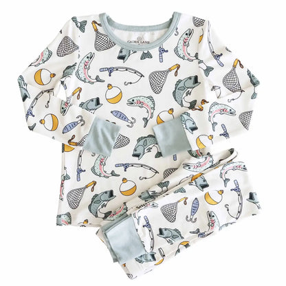 Catch of the Day Two Piece Pajama Set