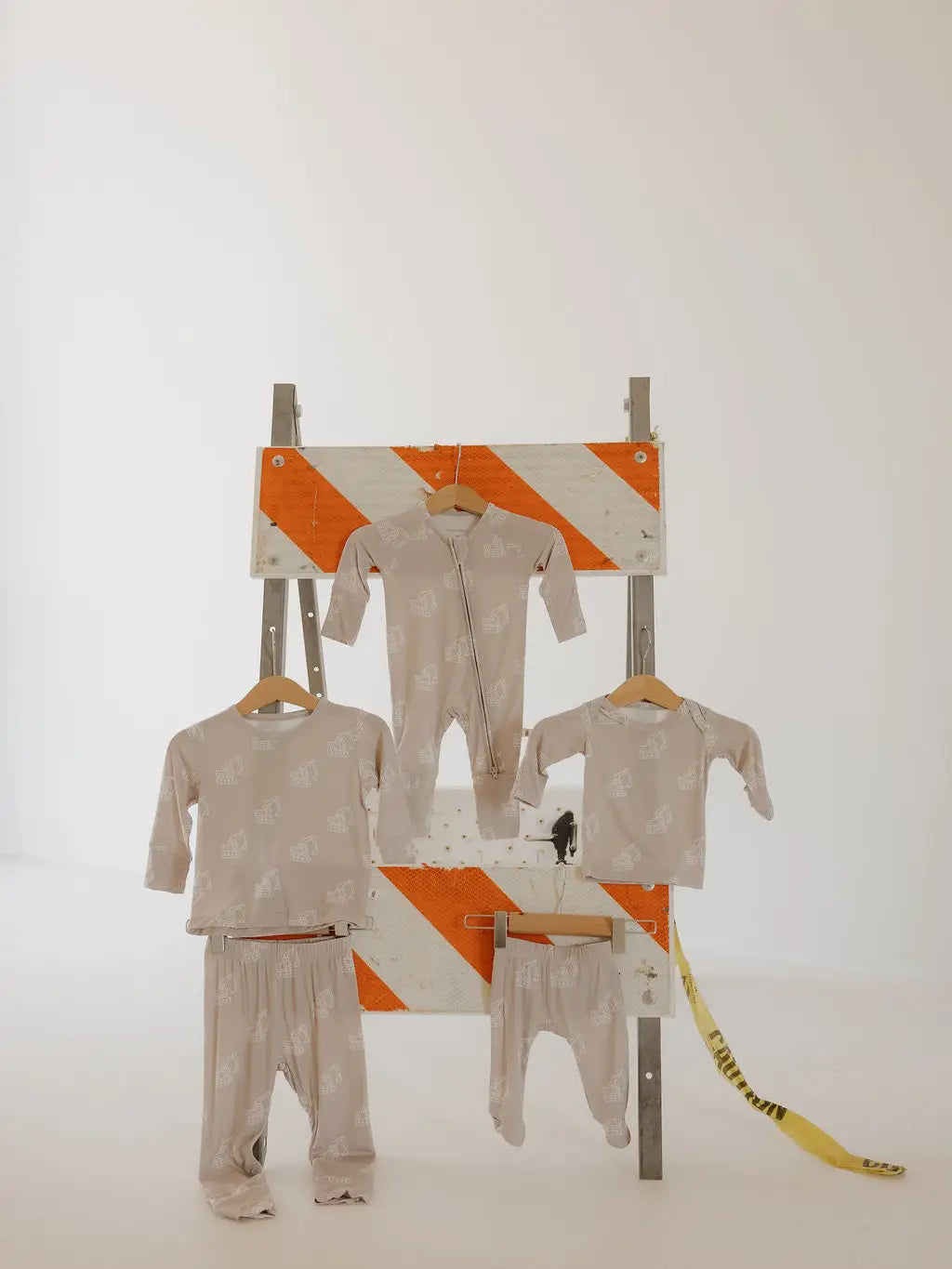 Bamboo Zip Pajamas | Excavator