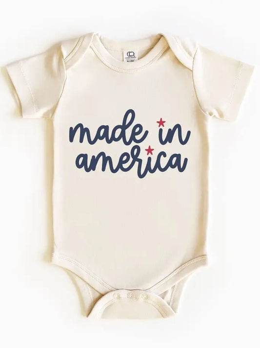 Made in America Baby Bodysuit