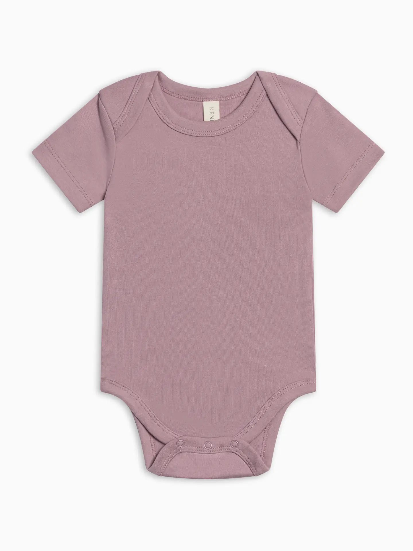 Short Sleeve Bodysuit - Fog