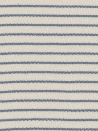 Afton Bodysuit - Bay Stripe / Ivory + Sea