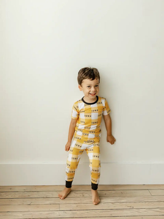 Two Piece Jammies Set | Iowa Grid