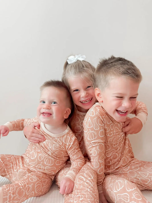 Autumn Harvest | Bamboo Two Piece Pajama Set
