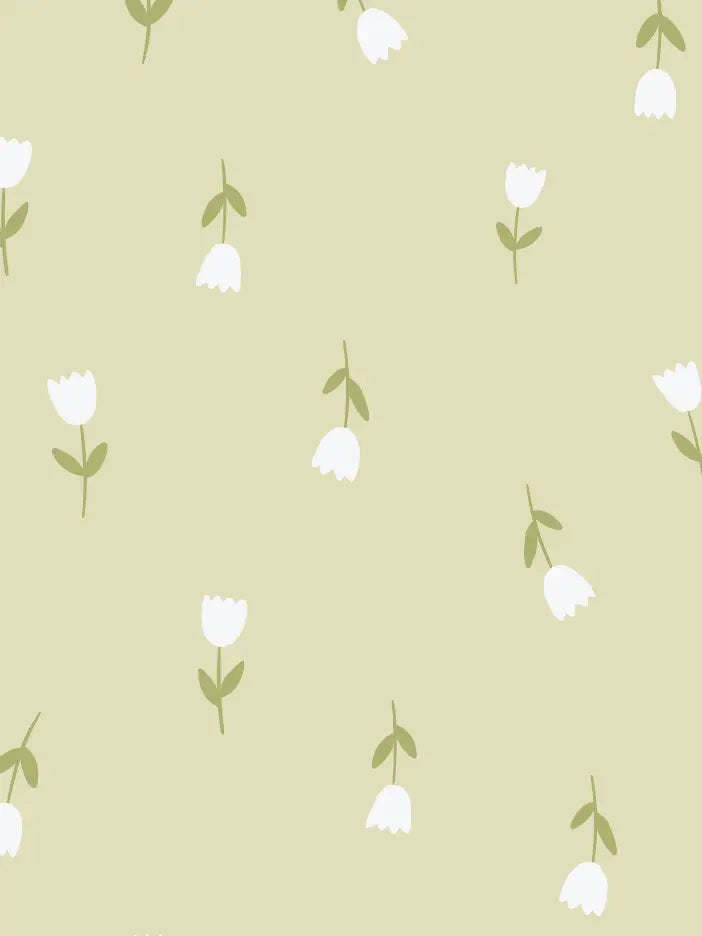 Buttercup Tulips Zip Pajamas Premature