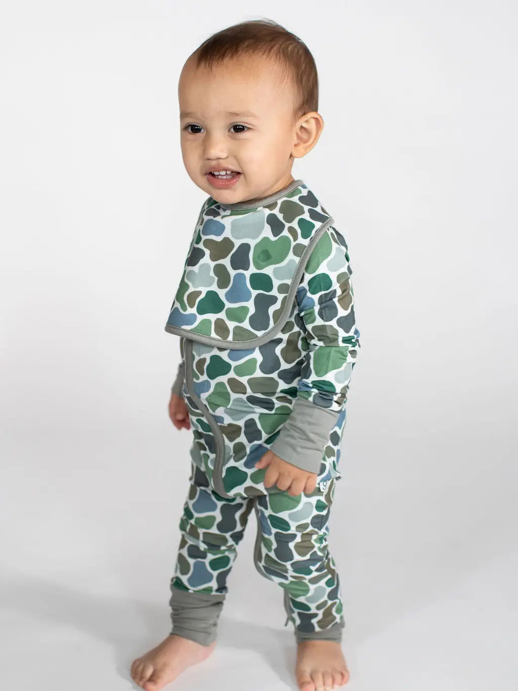 Pebble Camo - Zip Convertible Pajamas