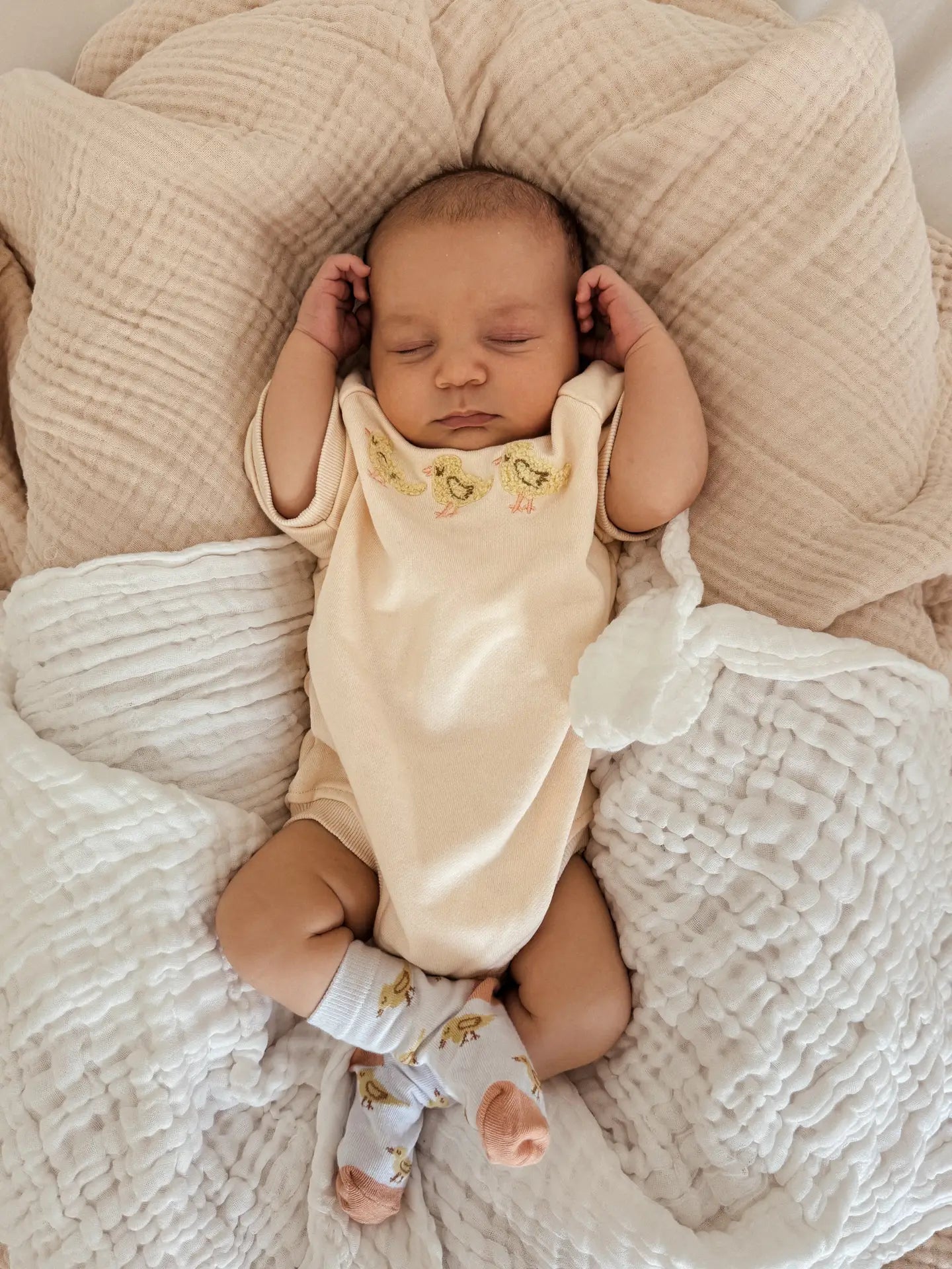 3 Little Ducks Bubble Romper