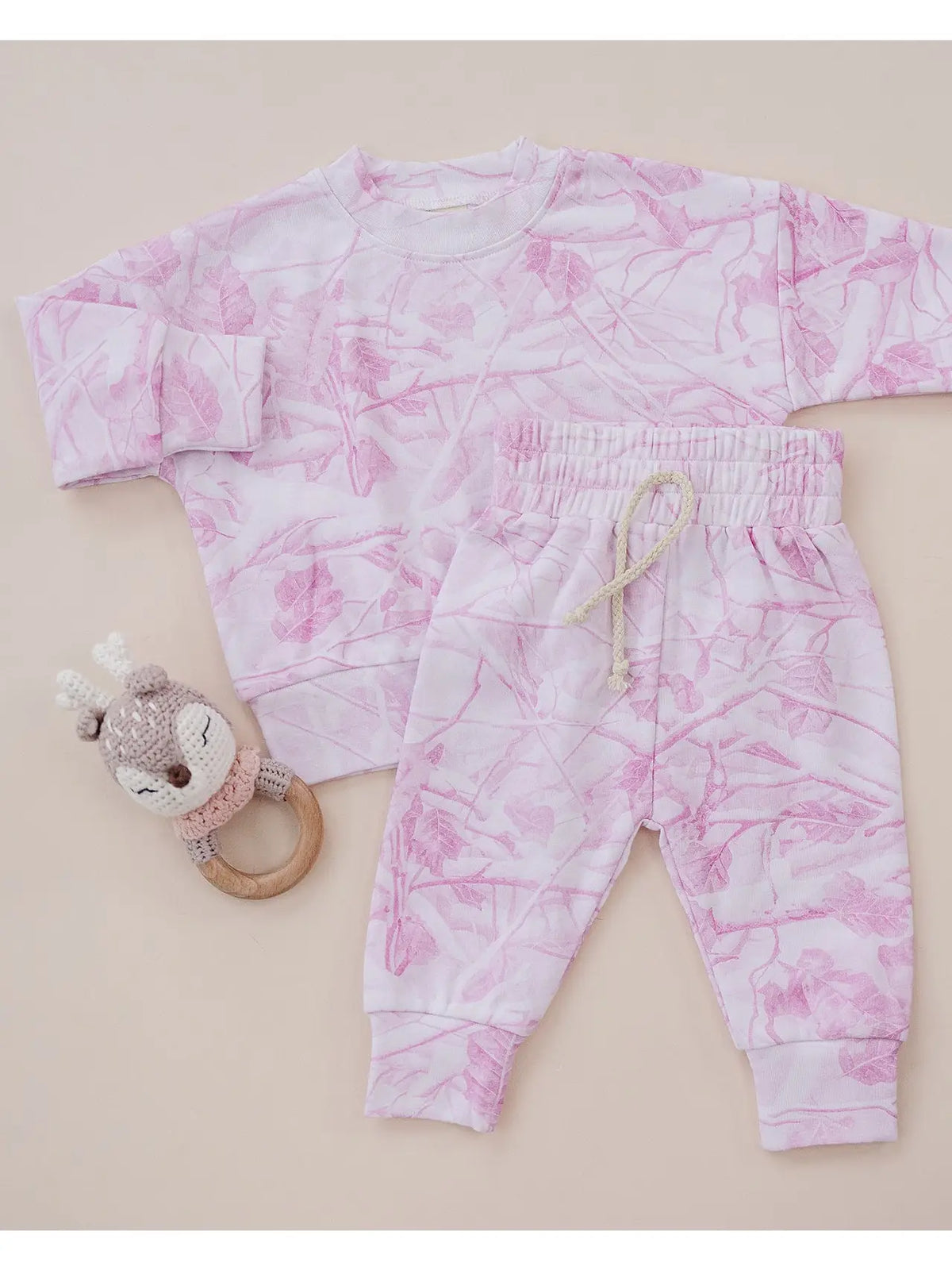Jogger Set | Pink Camo