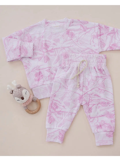 Jogger Set | Pink Camo