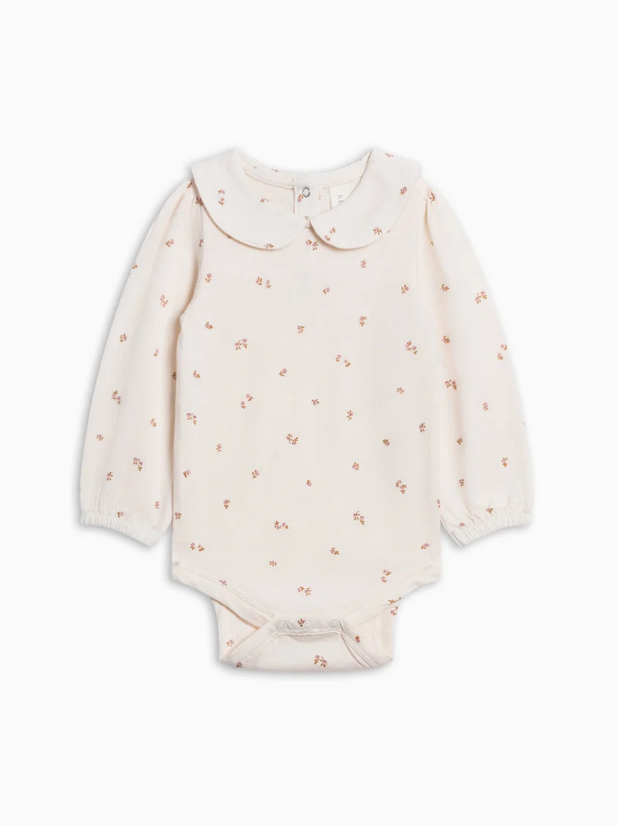 Peggy Peter Pan Collared Bodysuit - Etta Floral
