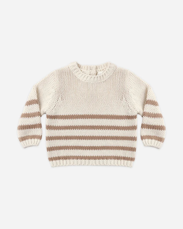 Rex Sweater Almond Stripe