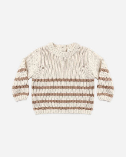 Rex Sweater Almond Stripe