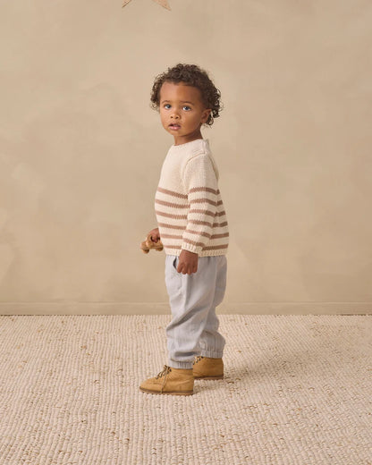 Rex Sweater Almond Stripe