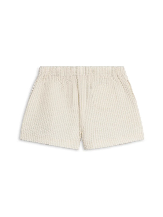 Nixie Seersucker Shorts - Dune Stripe