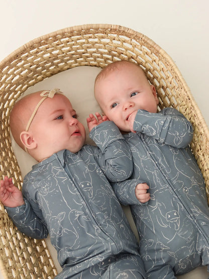 Slate Farm Zip Pajamas Premature