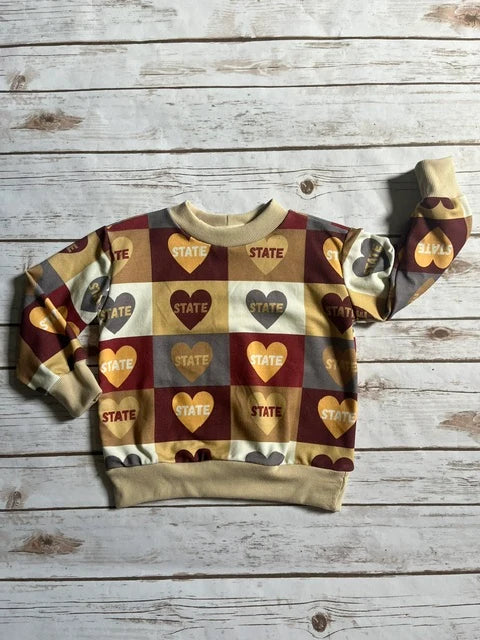 State Heart Pullover