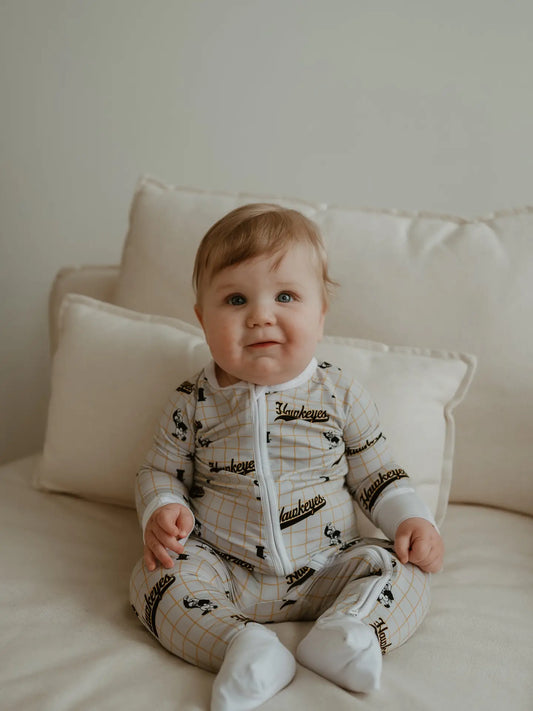 Zip Romper | Vintage Iowa
