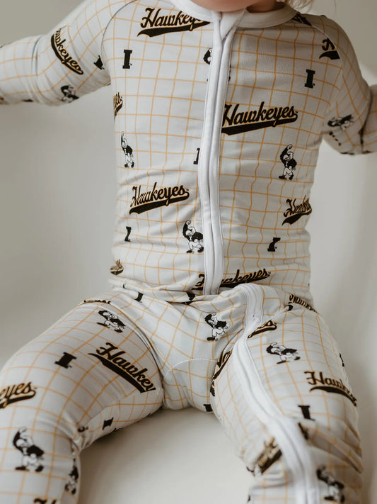 Zip Romper | Vintage Iowa