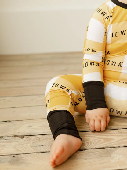 Zip Romper | Iowa Grid