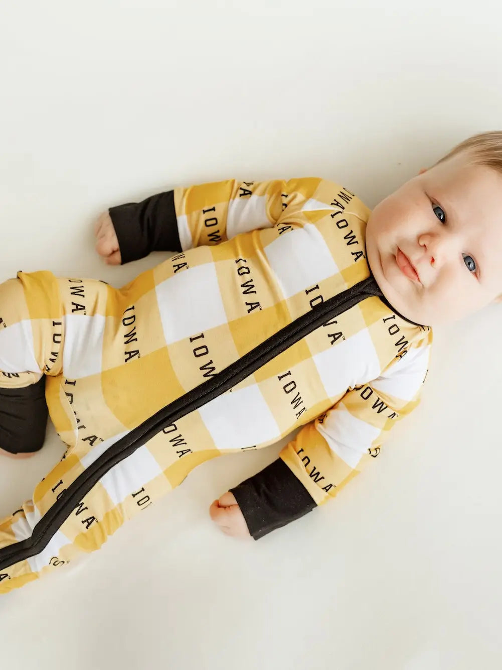 Zip Romper | Iowa Grid